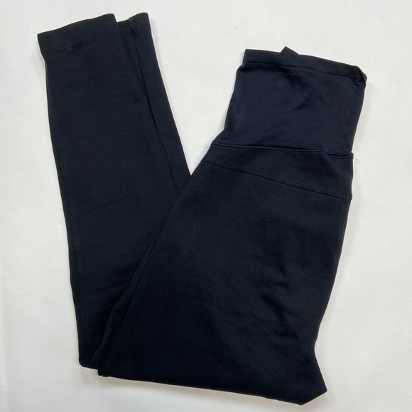 Gap Maternity Full Panel Skinny Ankle Stretch Ponte Lounge Activewear Leggings - Picture 14 of 15